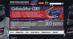 Desktop Screenshot of centreexcellencehockey.com